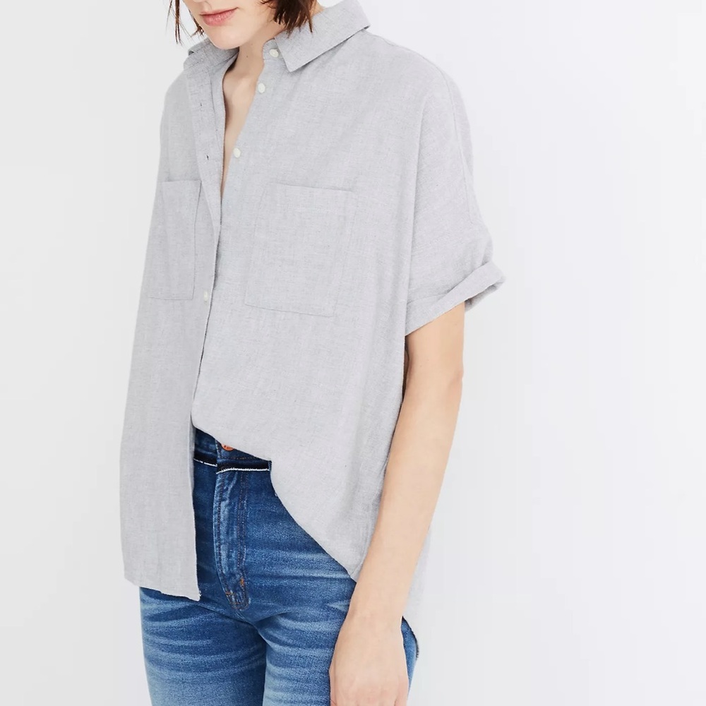 Madewell Women’s Flannel Courier Shirt - Picture 2 of 8